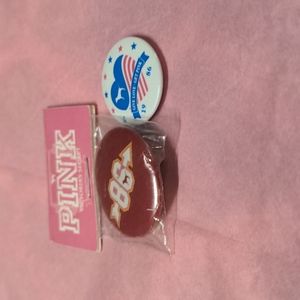Victoria's secret PINK pinback buttons